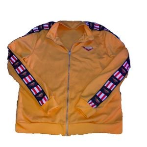 pony zip up sweatshirt